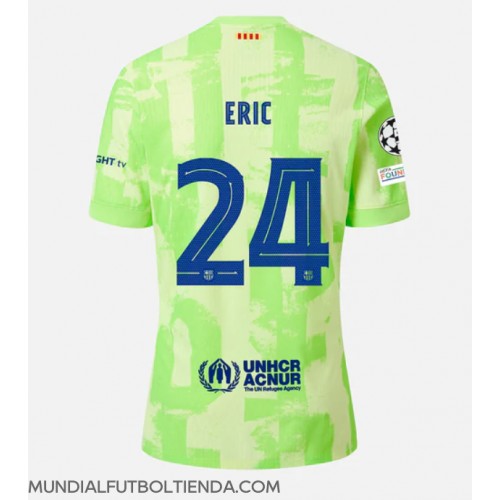 Camiseta Barcelona Eric Garcia #24 Tercera Equipación Replica 2024-25 mangas cortas